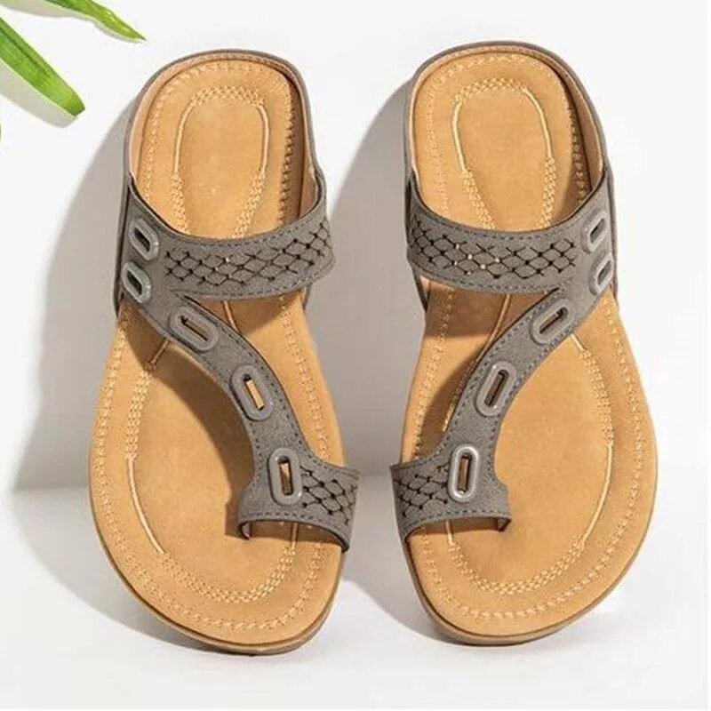 Sandales Confortables à Talons Épais pour Femmes - Marie Montel