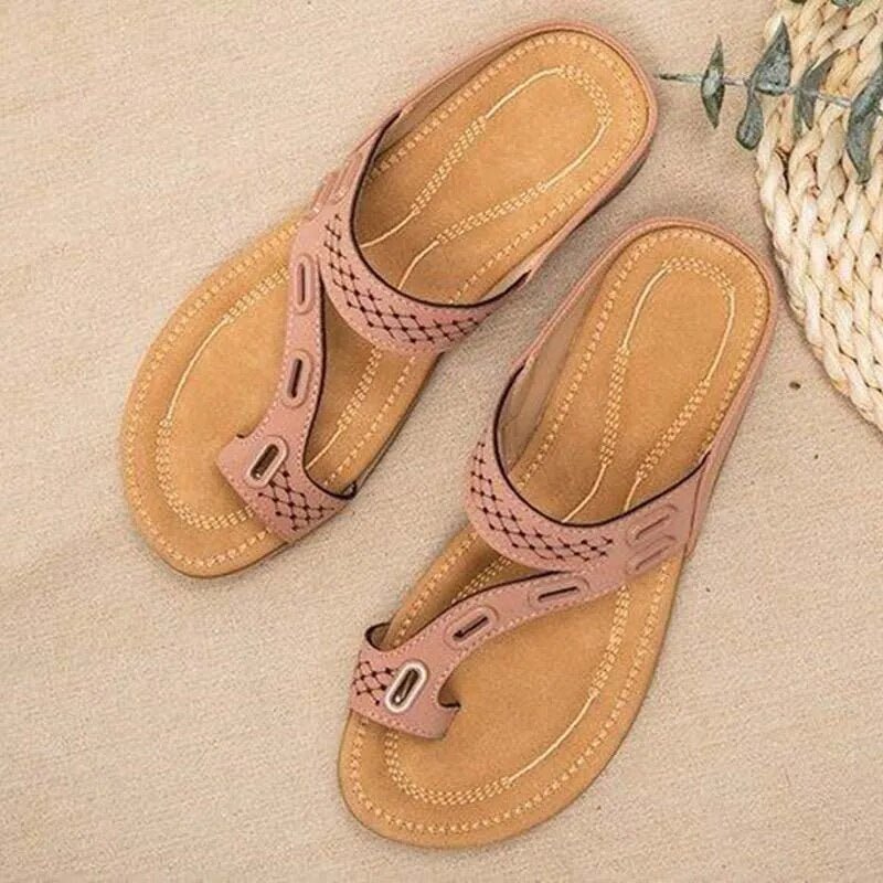 Sandales Confortables à Talons Épais pour Femmes - Marie Montel