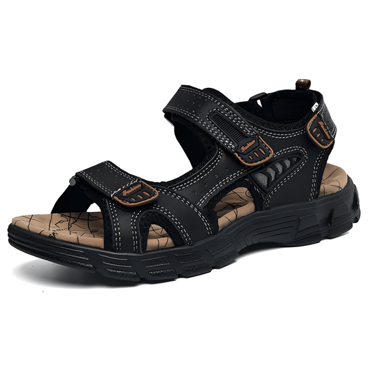 Sandales Confortables en Cuir pour Hommes - Marie Montel