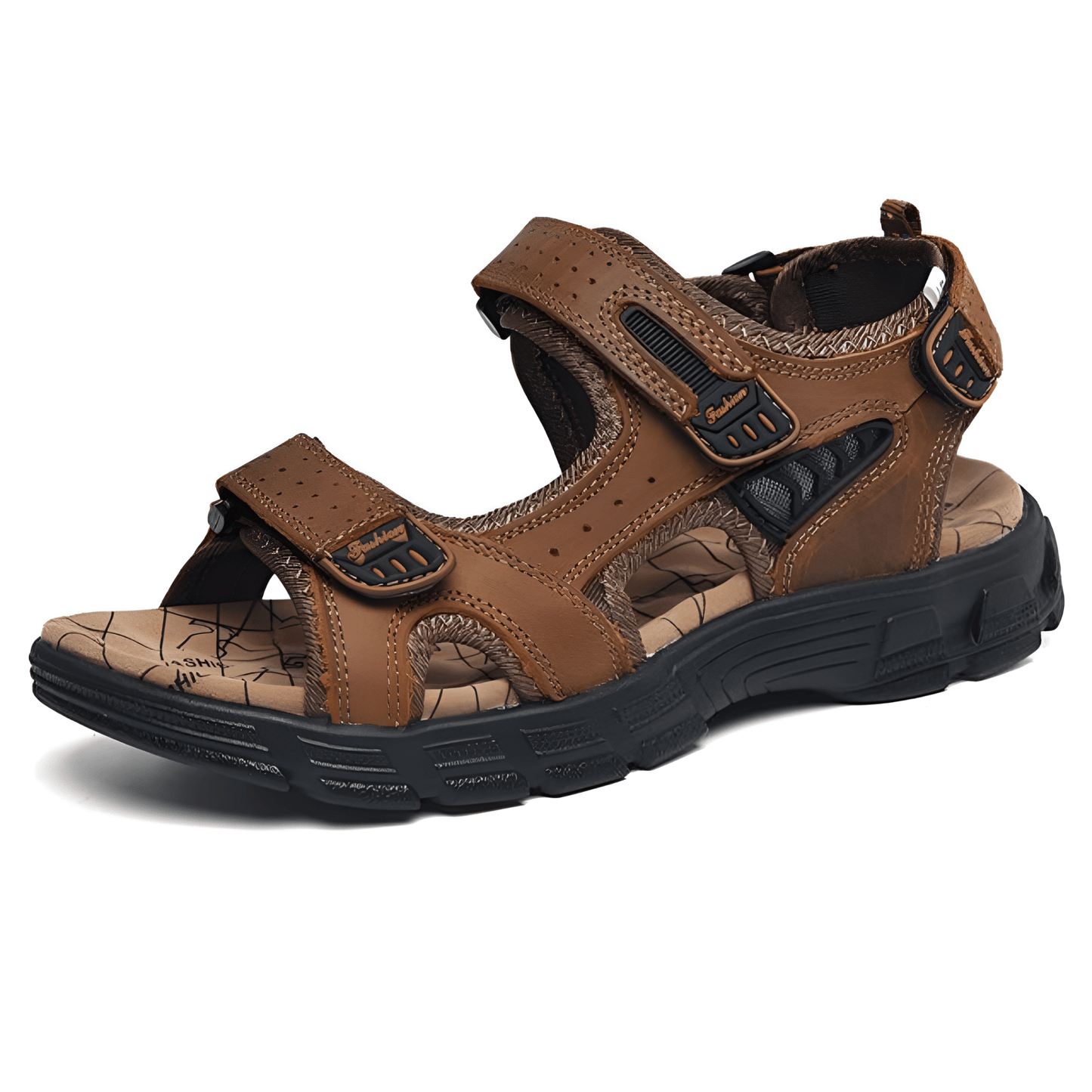 Sandales Confortables en Cuir pour Hommes - Marie Montel