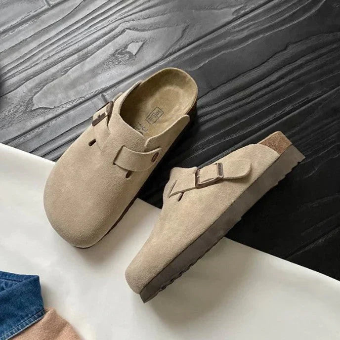 Sandales Confortables en Cuir pour Hommes et Femmes - Marie Montel