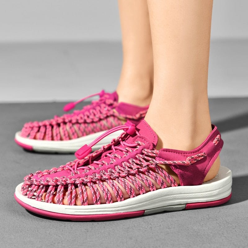 Sandales Confortables en PU pour Femmes - Marie Montel