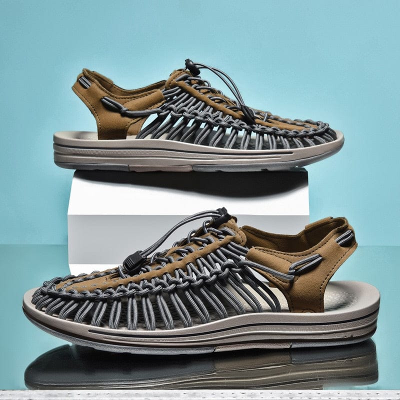 Sandales Confortables en PU pour Femmes - Marie Montel