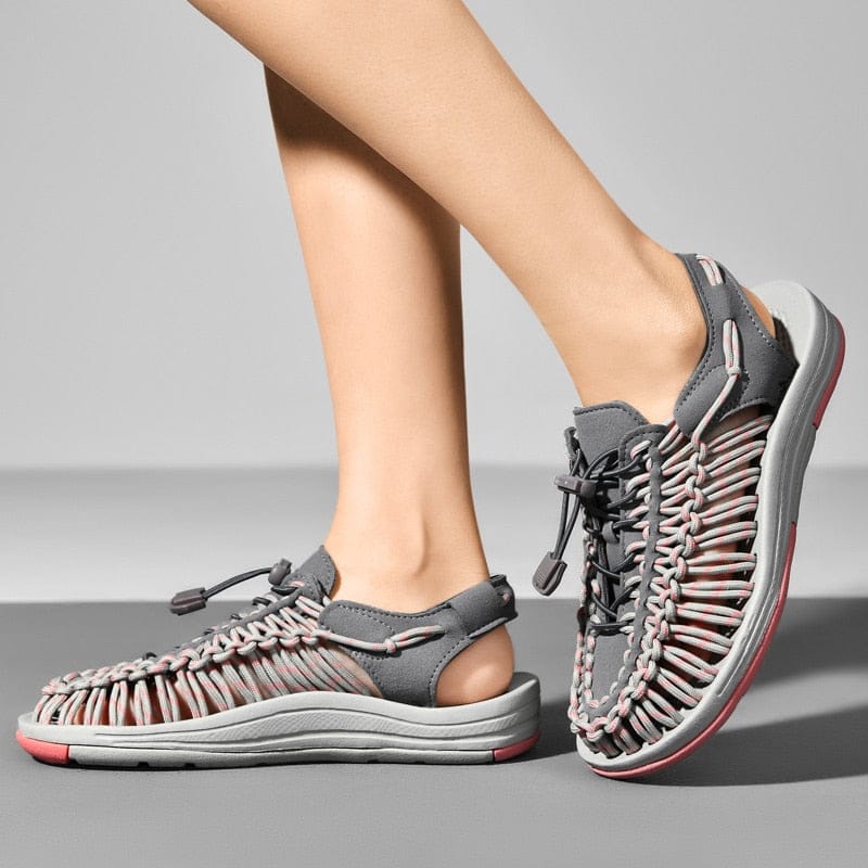 Sandales Confortables en PU pour Femmes - Marie Montel