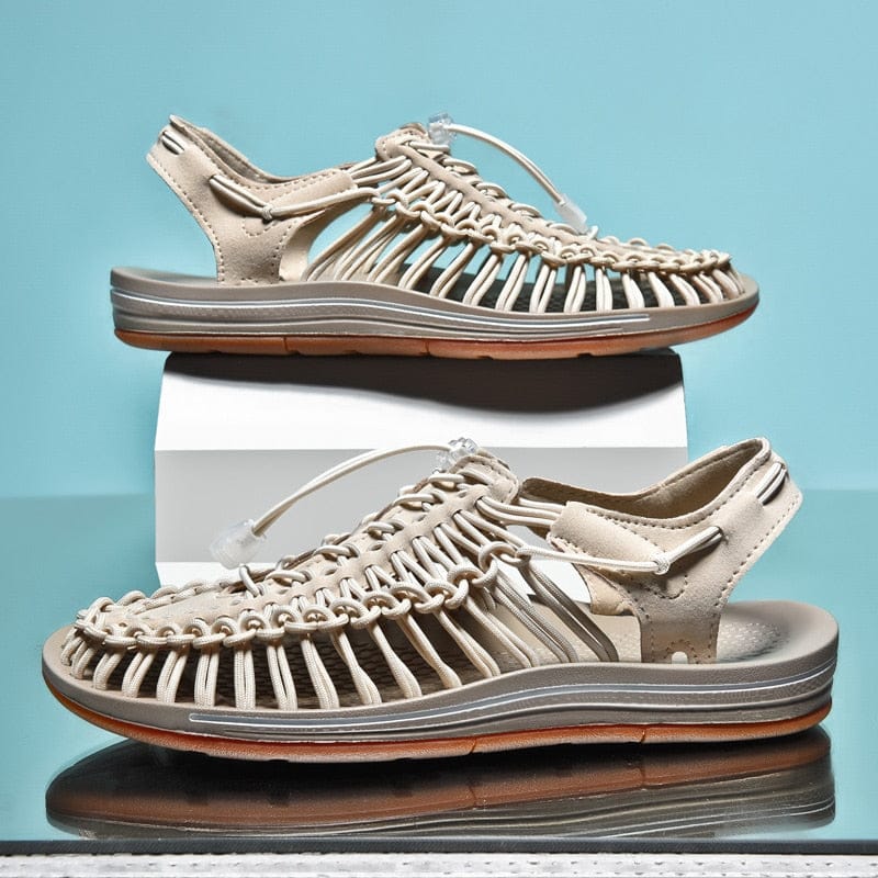 Sandales Confortables en PU pour Femmes - Marie Montel