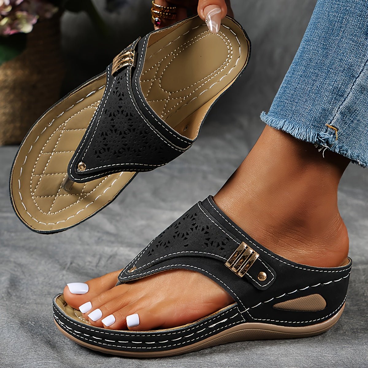 Sandales Confortables pour Femmes - Marie Montel