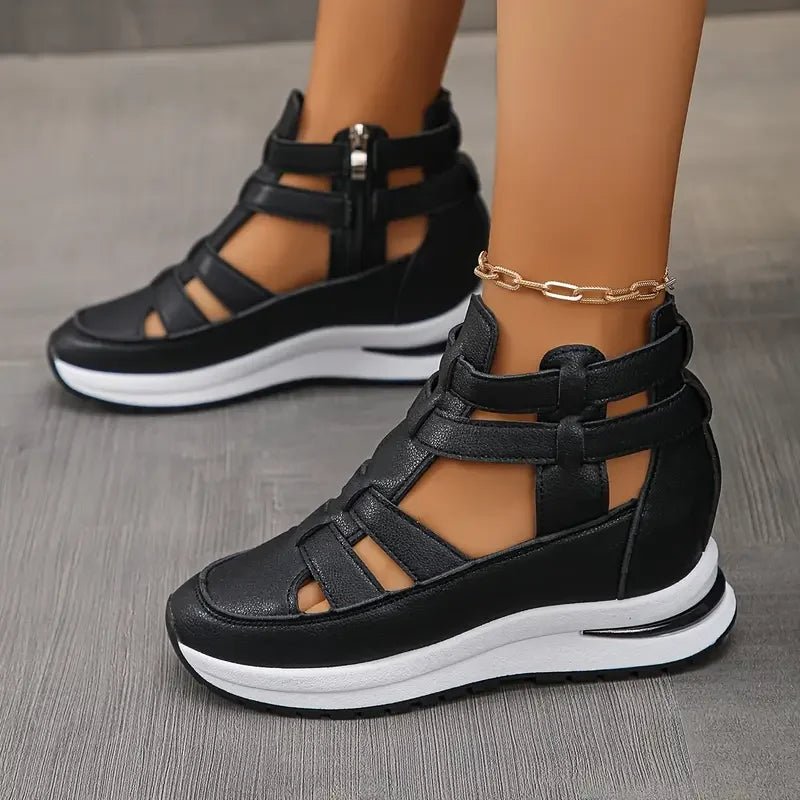 Sandales Élégantes à Talons Wedge pour Femmes - Marie Montel
