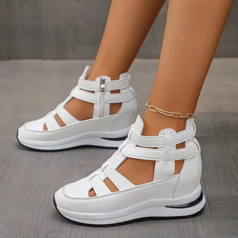 Sandales Élégantes à Talons Wedge pour Femmes - Marie Montel