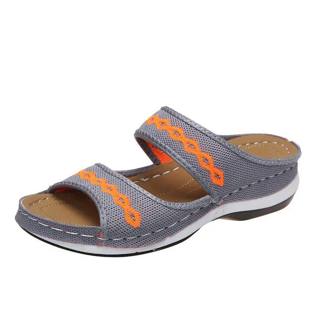 Sandales Ergonomiques en PU pour Femmes - Marie Montel