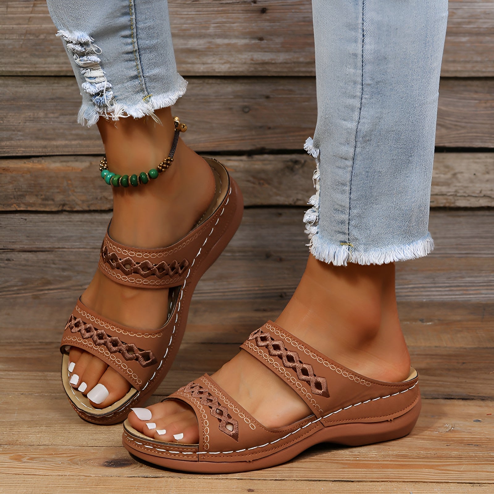 Sandales Érgonomiques pour Femmes - Confort et Style - Marie Montel