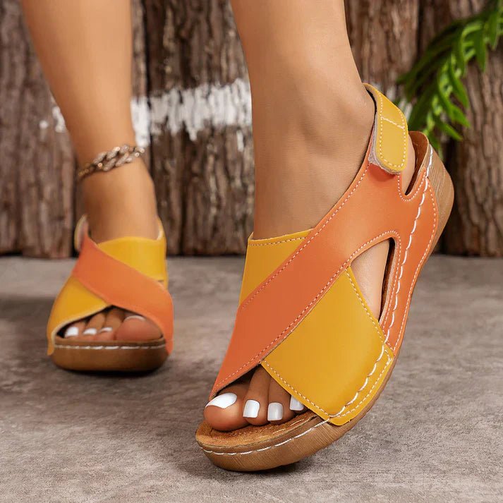 Sandales Orthopédiques avec Soutien au Talon pour Femmes - Marie Montel