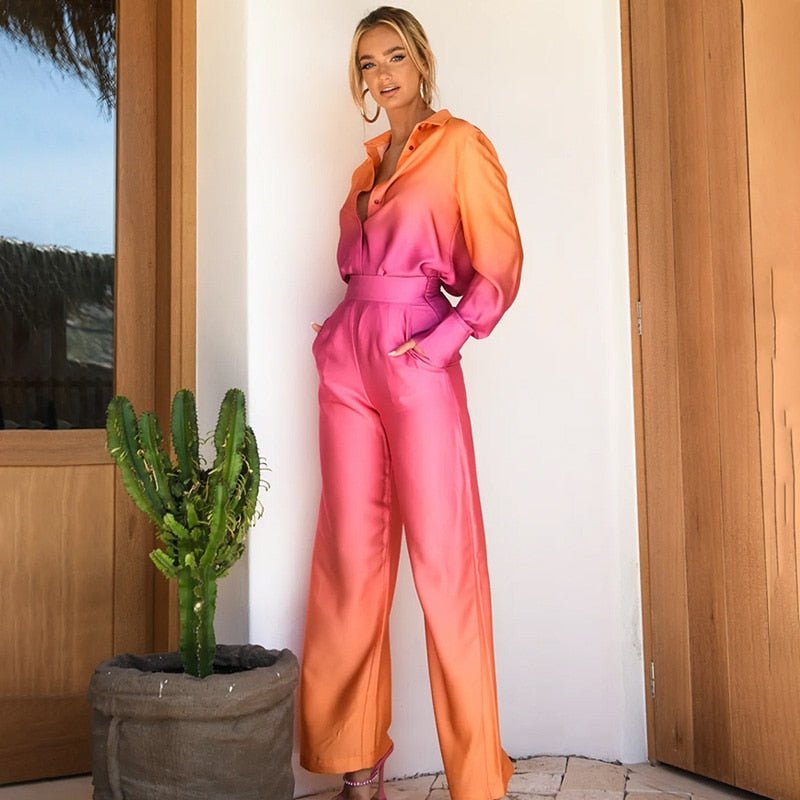 Sara - Set Satin Dégradé - Marie Montel