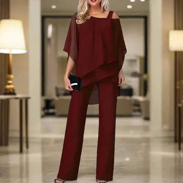 Set Élégant en Chiffon pour Femmes - Marie Montel