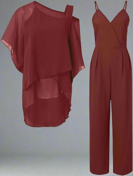 Set Élégant en Chiffon pour Femmes - Marie Montel