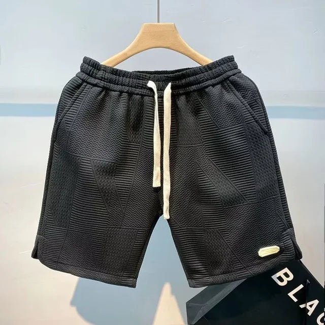 Shorts Herringbone Élégants pour Hommes - Marie Montel