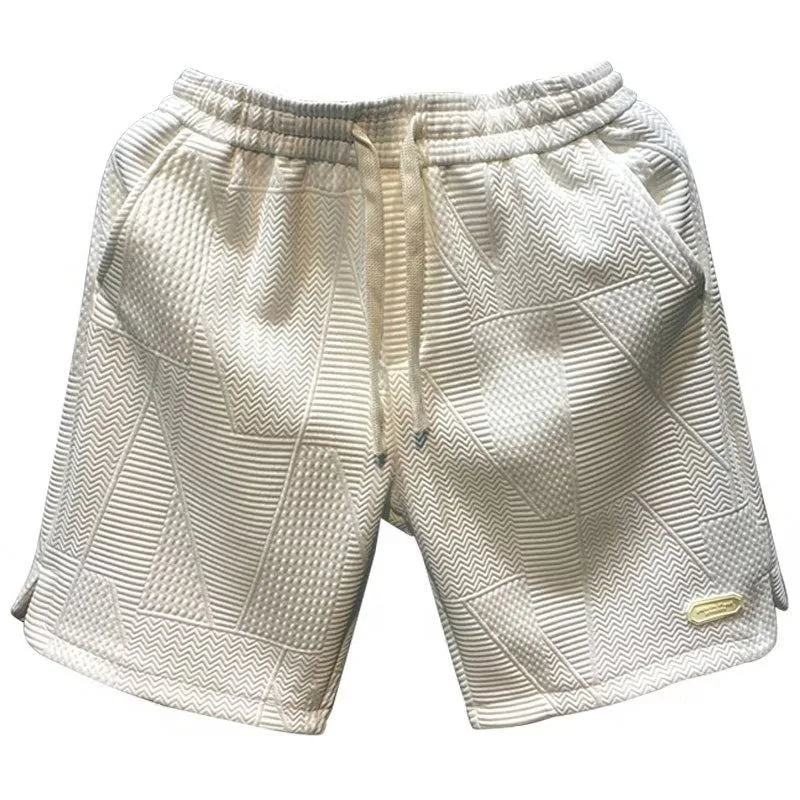 Shorts Herringbone Élégants pour Hommes - Marie Montel