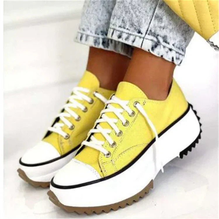 Sneakers Confortables à Plateforme pour Femmes - Marie Montel