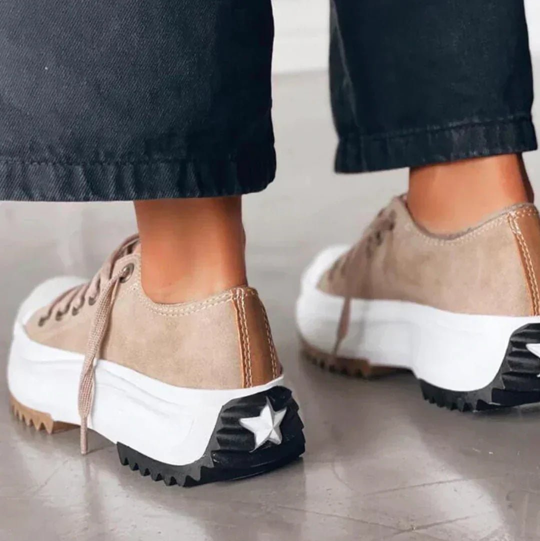 Sneakers Confortables à Plateforme pour Femmes - Marie Montel