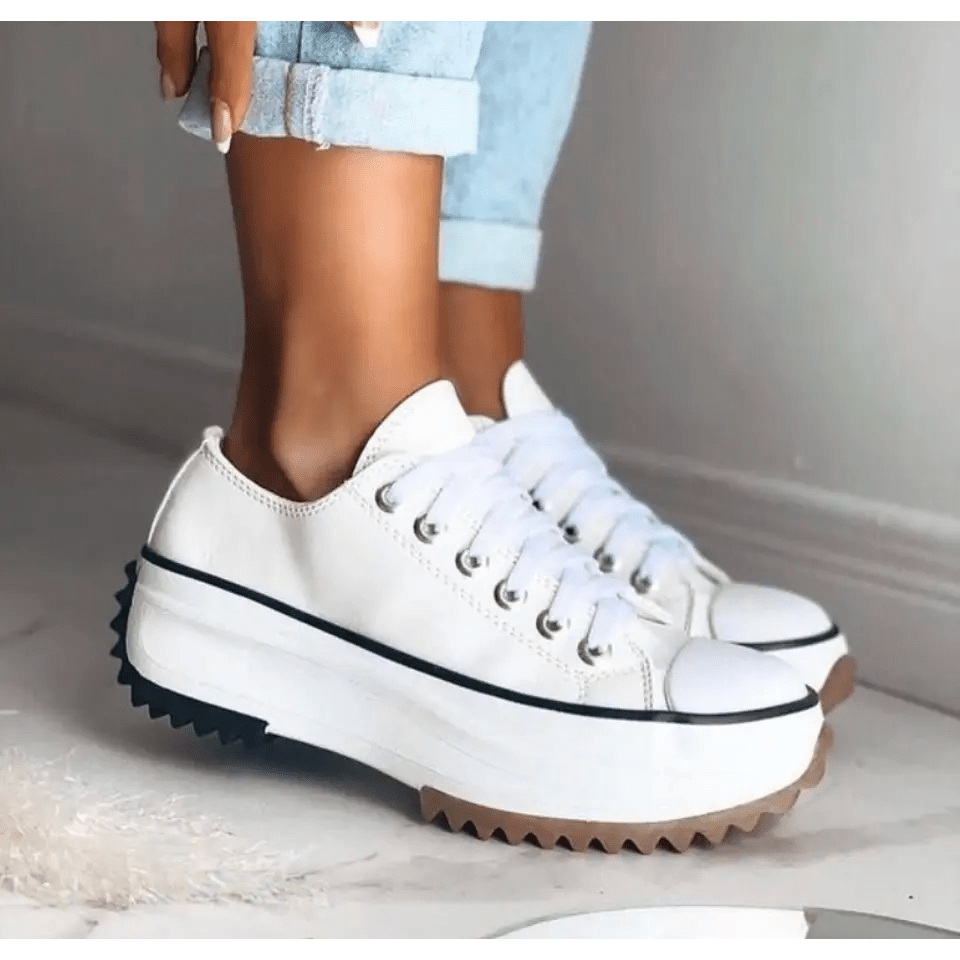 Sneakers Confortables à Plateforme pour Femmes - Marie Montel