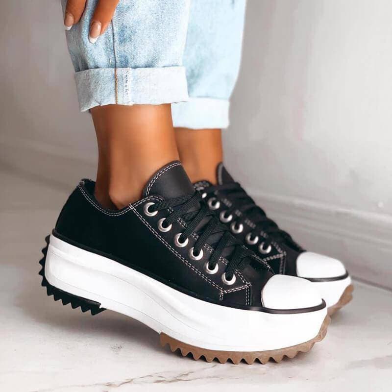 Sneakers Confortables à Plateforme pour Femmes - Marie Montel