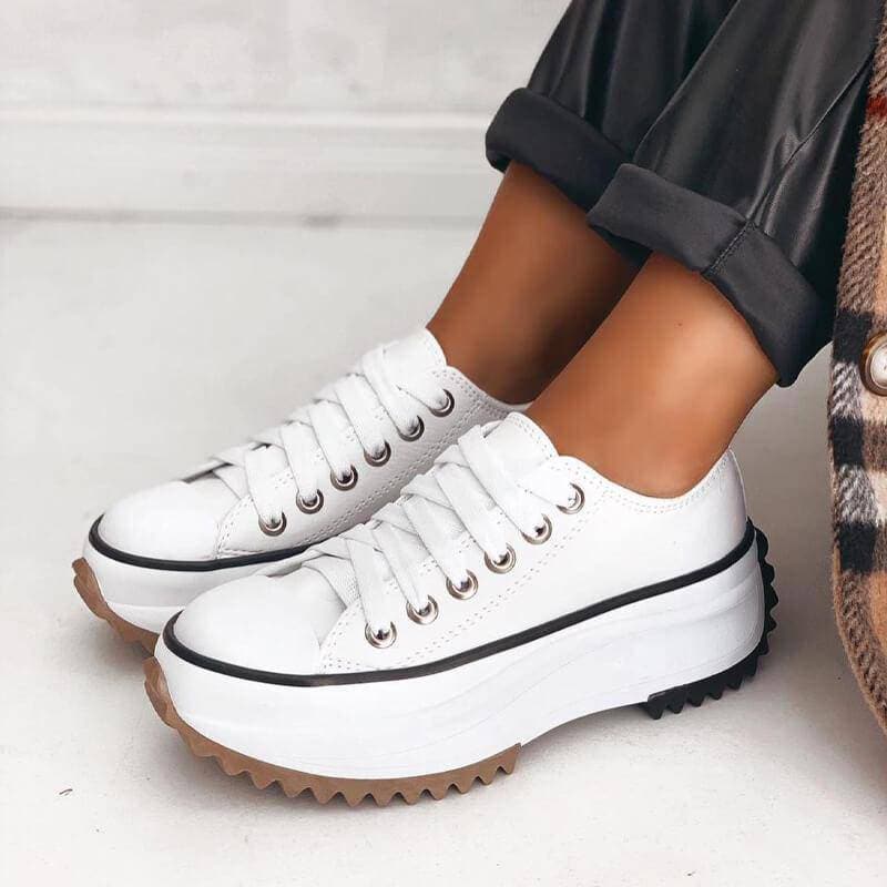 Sneakers Confortables à Plateforme pour Femmes - Marie Montel