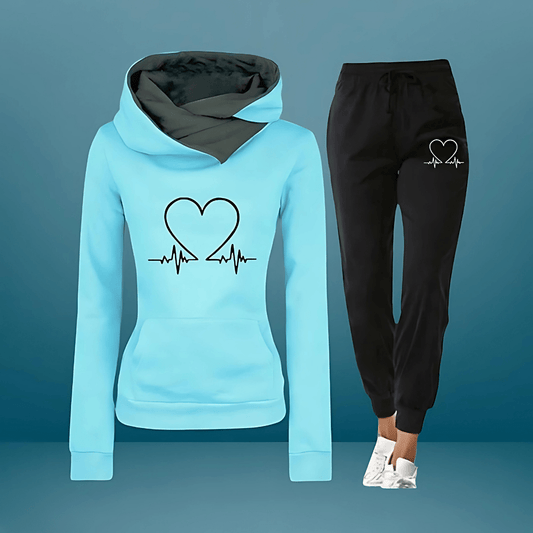 Survêtement Élégant Heartbeat pour Femmes - Marie Montel