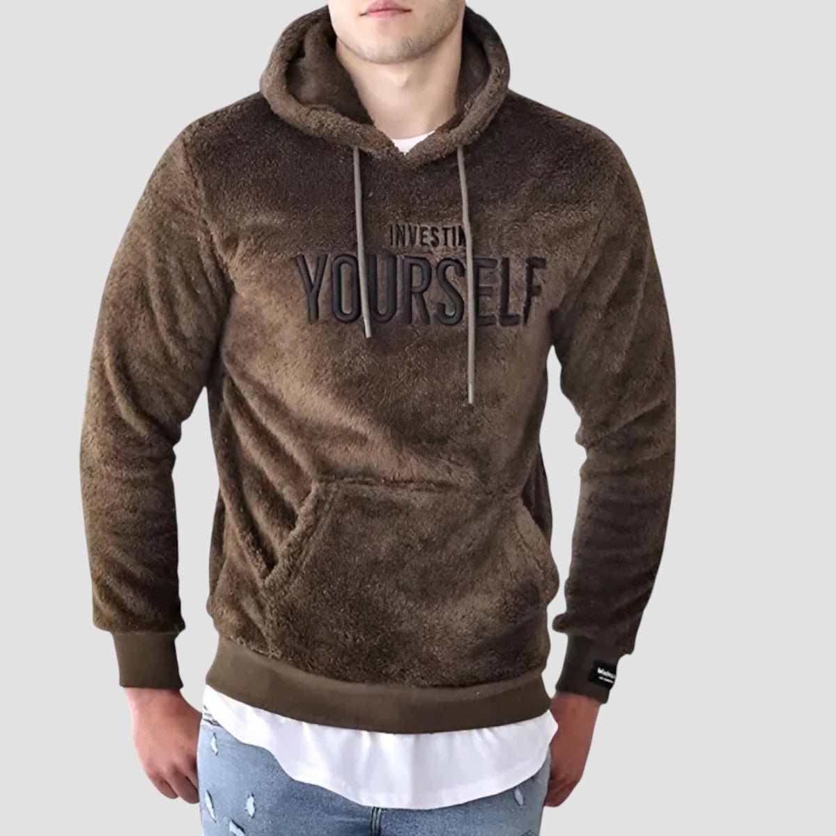 Sweat à Capuche Sherpa pour Hommes - Marie Montel