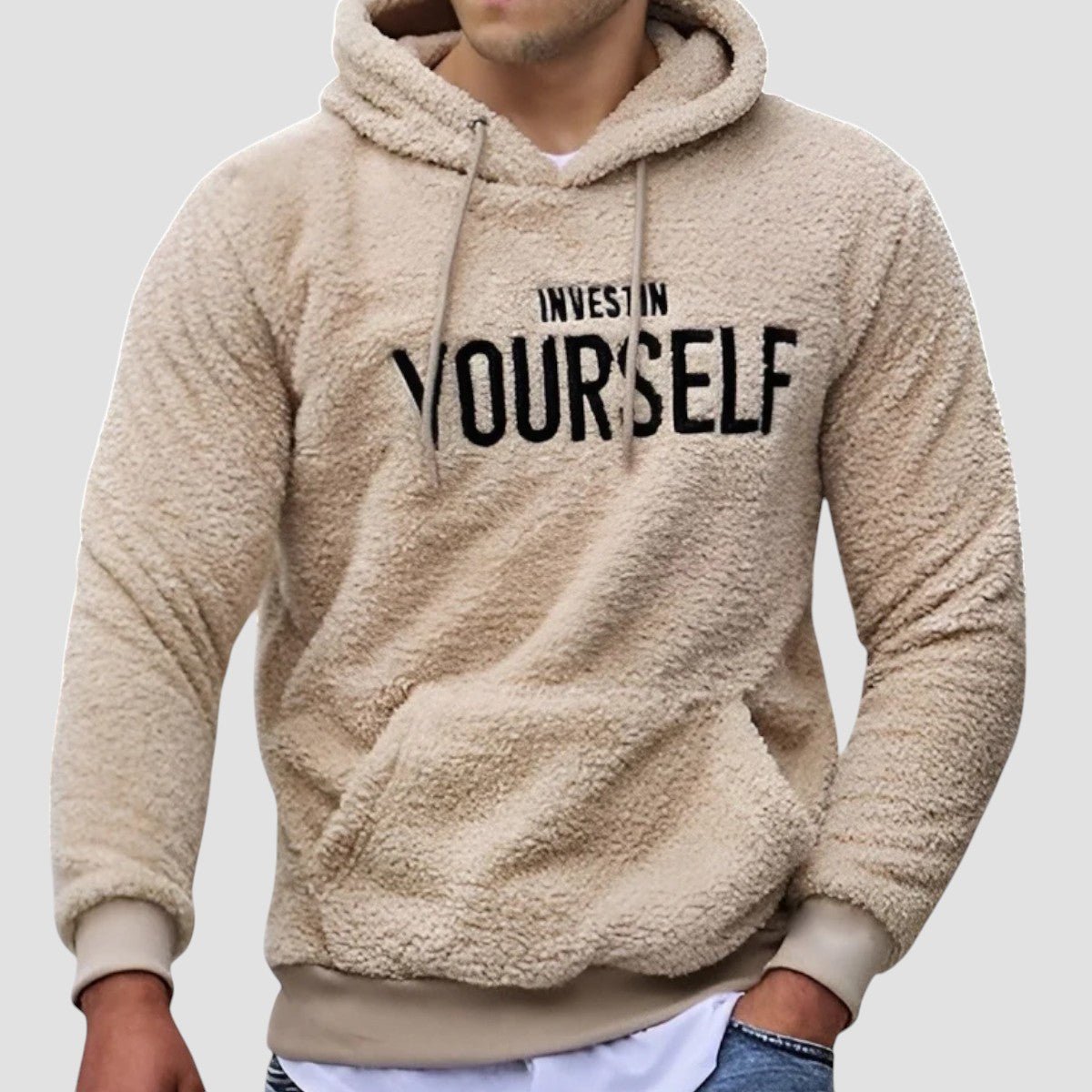 Sweat à Capuche Sherpa pour Hommes - Marie Montel
