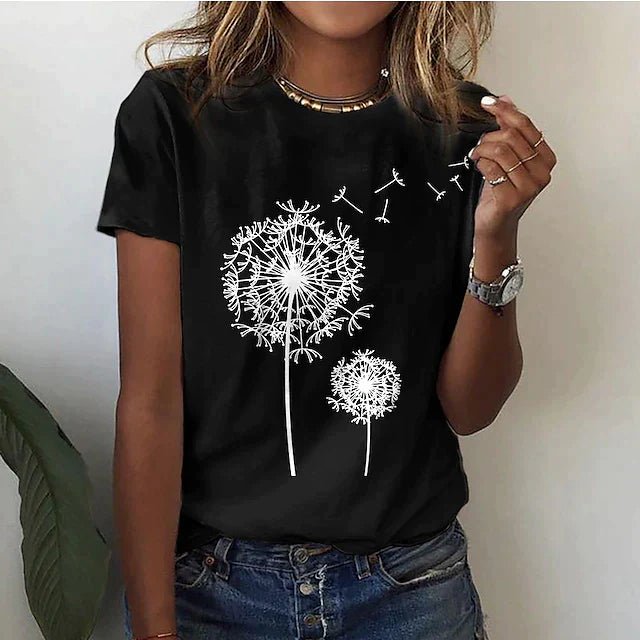 T-Shirt Élégant à Col Rond pour Femmes - Marie Montel
