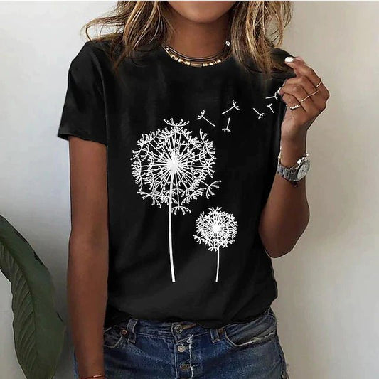 T-Shirt Élégant à Col Rond pour Femmes - Marie Montel