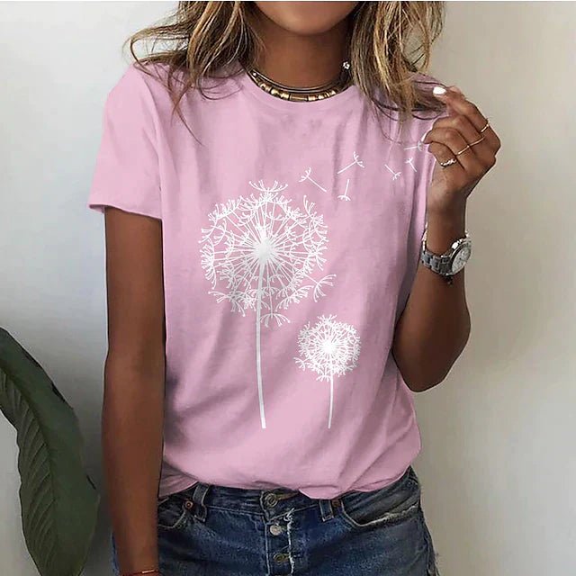 T-Shirt Élégant à Col Rond pour Femmes - Marie Montel