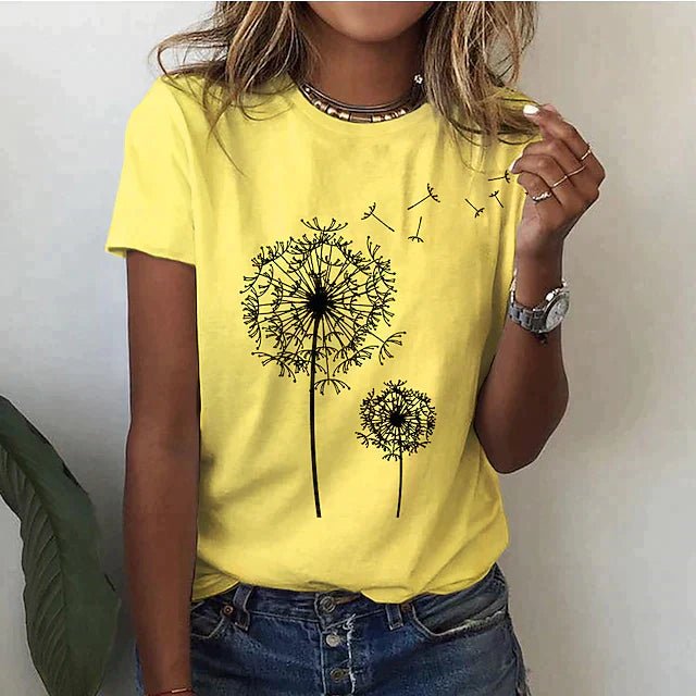 T-Shirt Élégant à Col Rond pour Femmes - Marie Montel