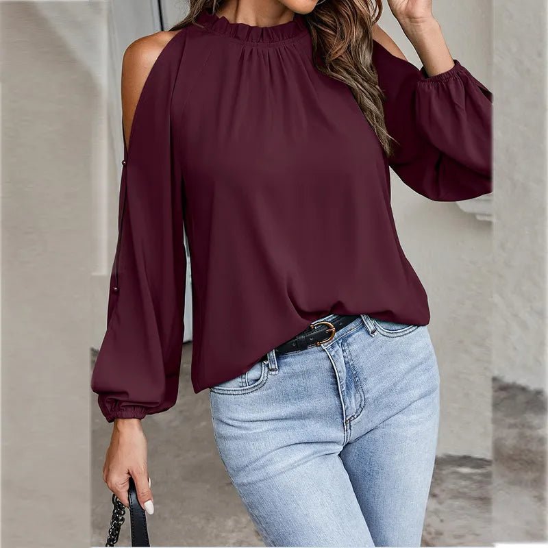 Top Chic à Manches Longues pour Femmes - Marie Montel
