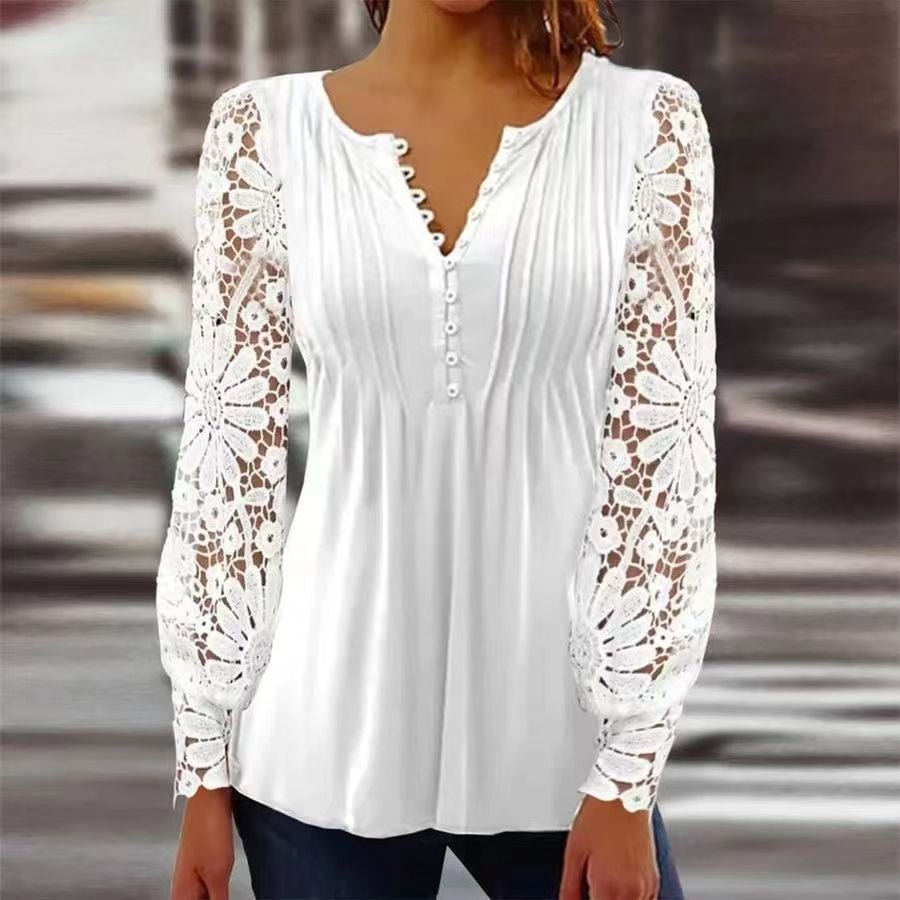 Top Élégant à Imprimé Floral pour Femmes - Marie Montel