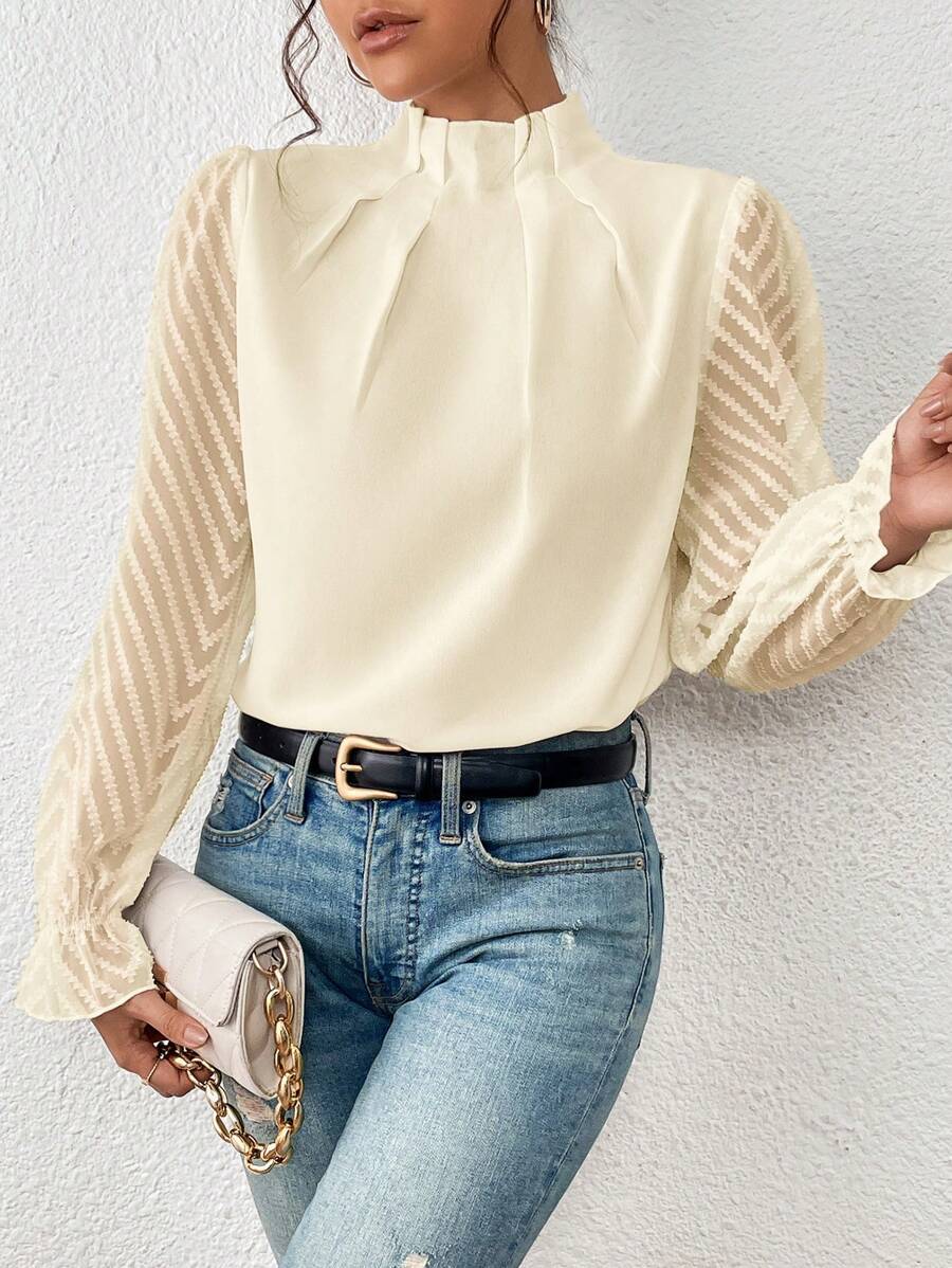 Top Élégant à Manches Longues pour Femmes - Marie Montel