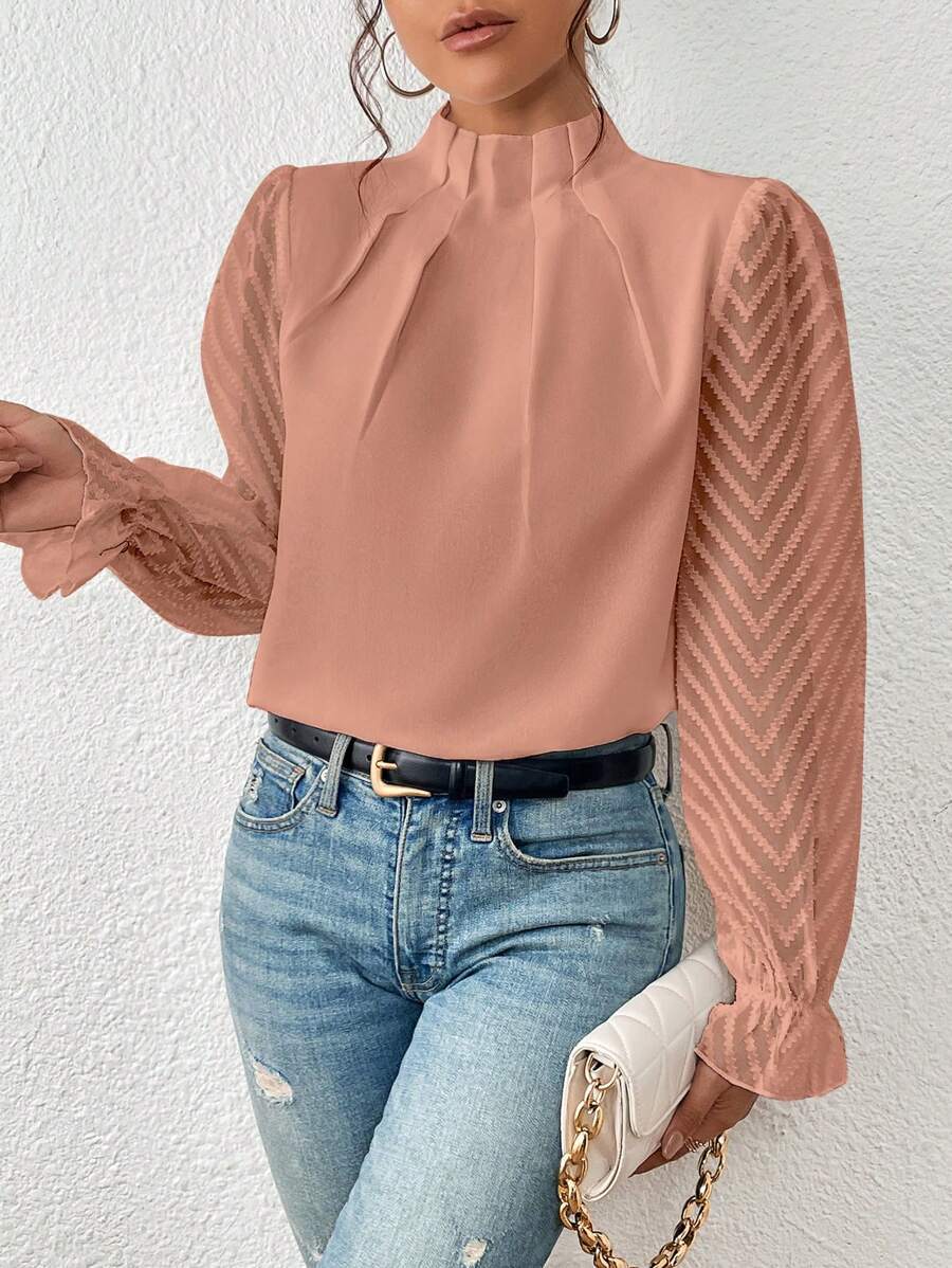 Top Élégant à Manches Longues pour Femmes - Marie Montel