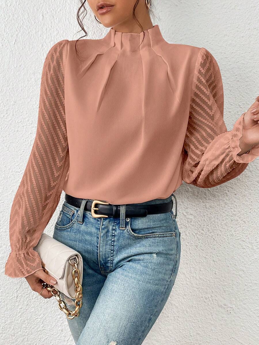 Top Élégant à Manches Longues pour Femmes - Marie Montel