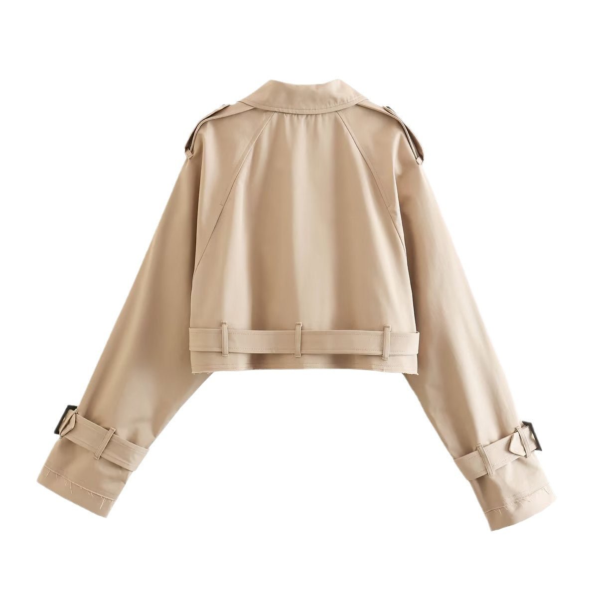 Trenchcoat Élégant en V pour Femmes - Marie Montel