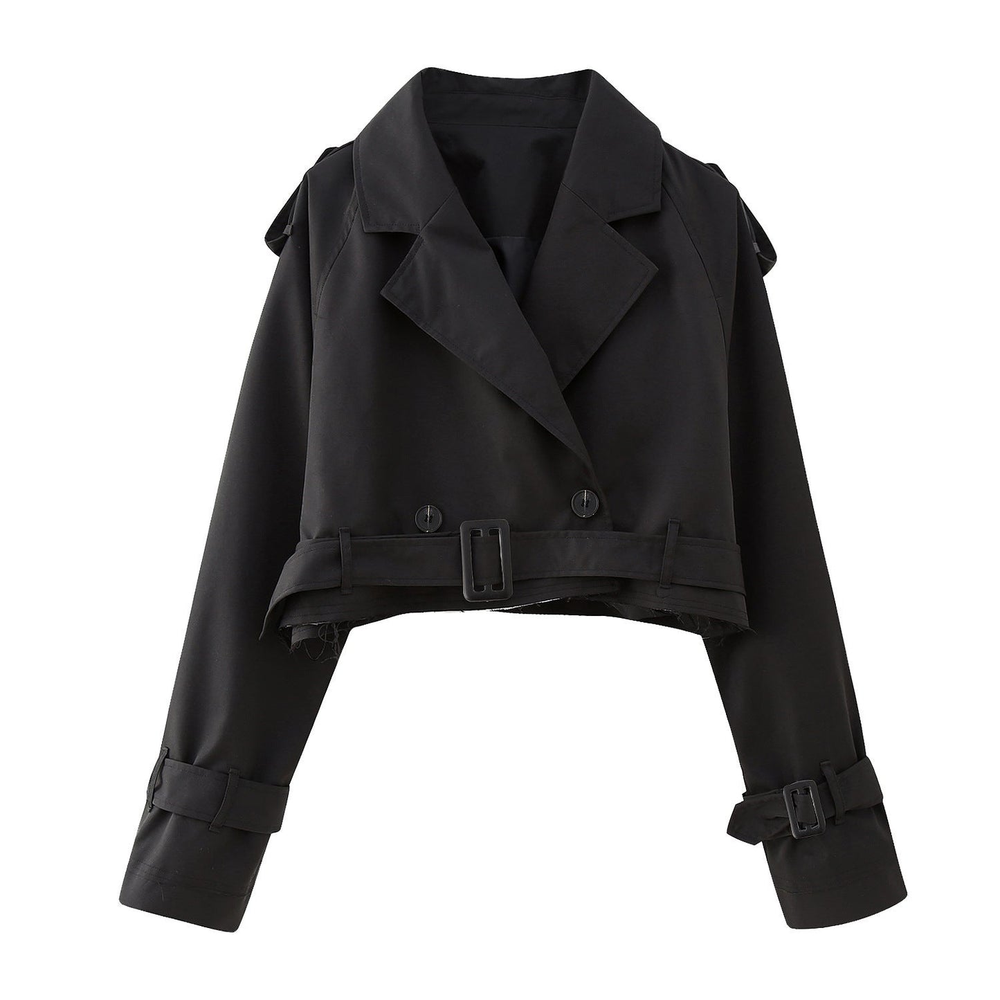 Trenchcoat Élégant en V pour Femmes - Marie Montel