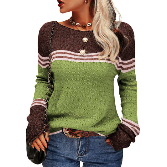 Pullover Chic à Manches Longues pour Femmes