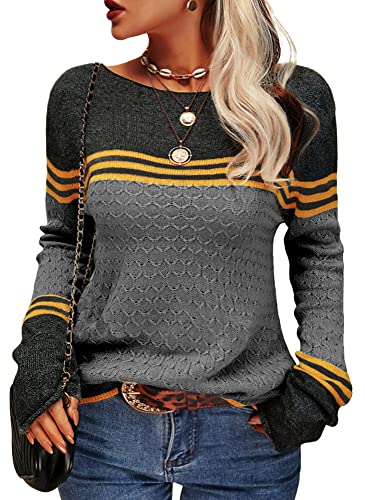 Pullover Chic à Manches Longues pour Femmes