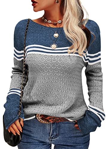 Pullover Chic à Manches Longues pour Femmes