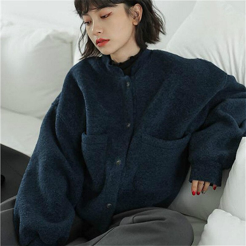 Veste Élégante en Laine Mélangée pour Femmes - Marie Montel