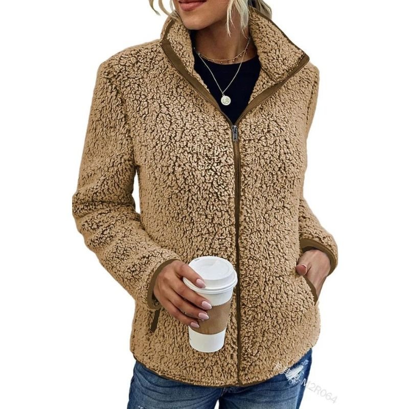Veste en Polaire d'Hiver Chic pour Femmes - Marie Montel