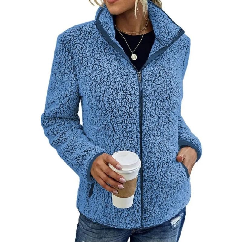 Veste en Polaire d'Hiver Chic pour Femmes - Marie Montel
