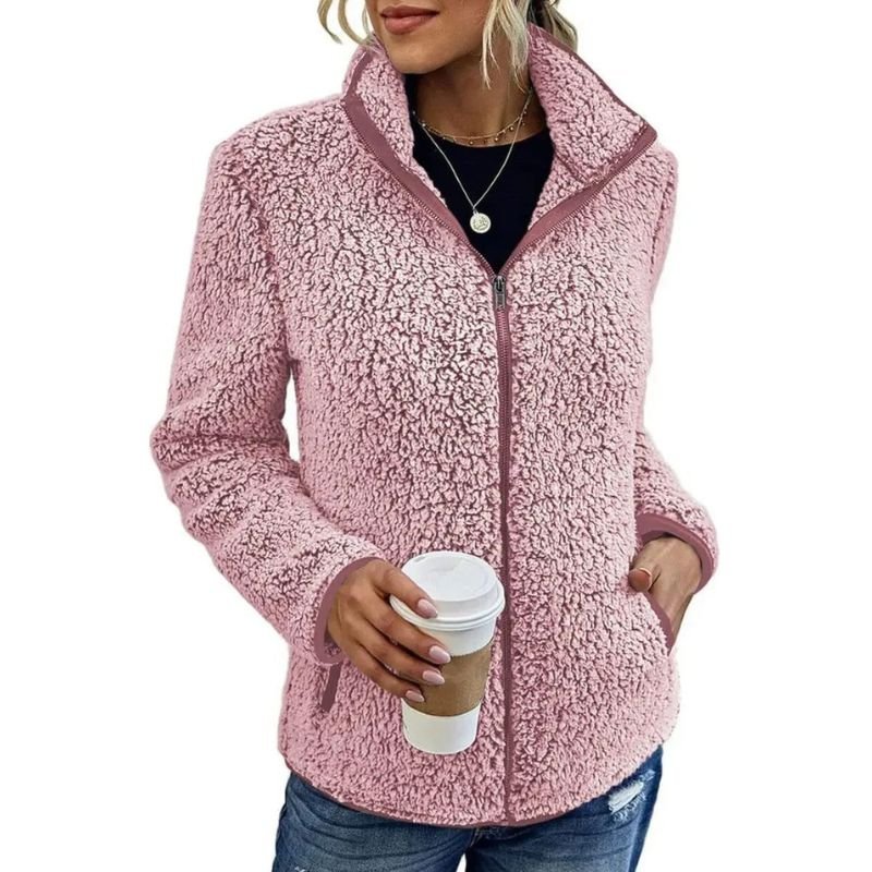 Veste en Polaire d'Hiver Chic pour Femmes - Marie Montel