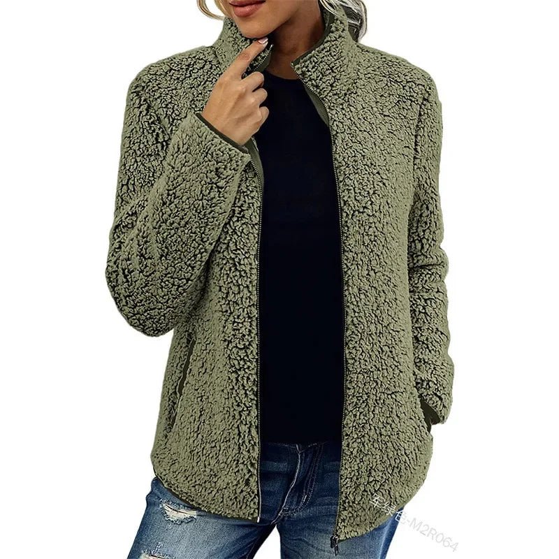 Veste en Polaire d'Hiver Chic pour Femmes - Marie Montel