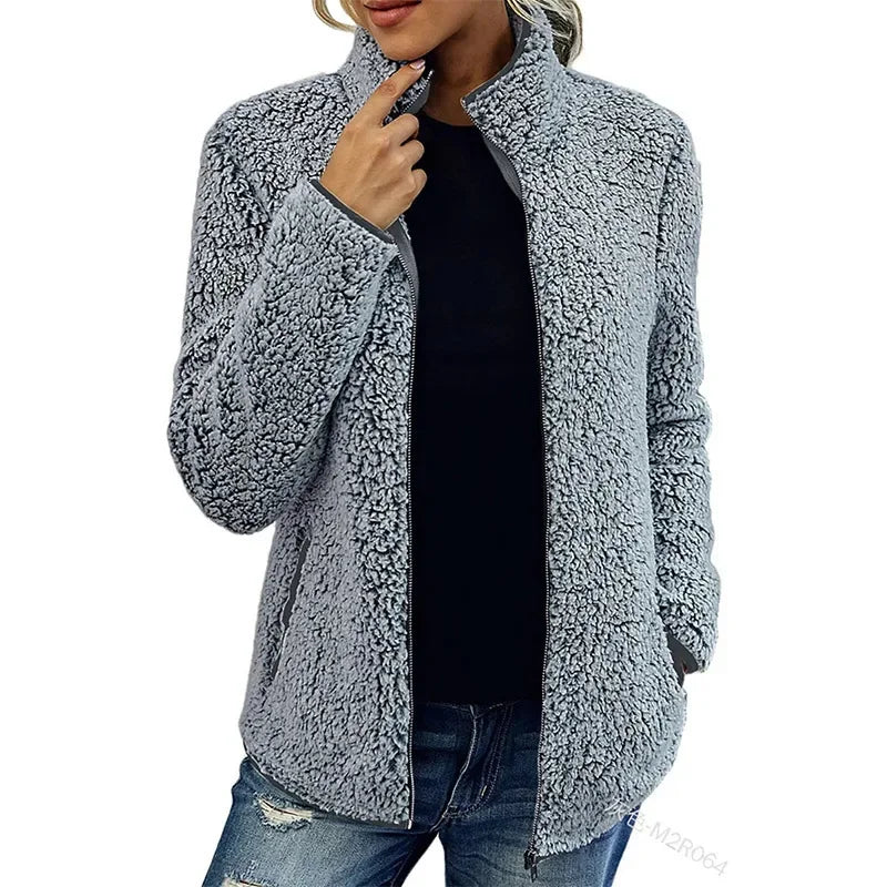 Veste en Polaire d'Hiver Chic pour Femmes - Marie Montel