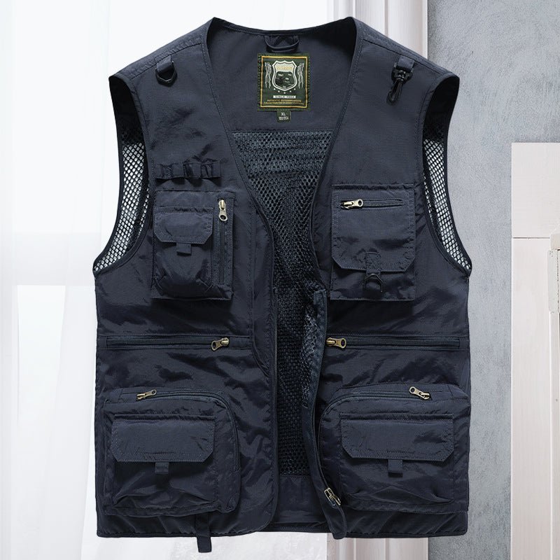 Veste Légère à Multi Poches pour Hommes - Marie Montel