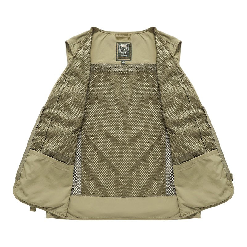 Veste Légère à Multi Poches pour Hommes - Marie Montel